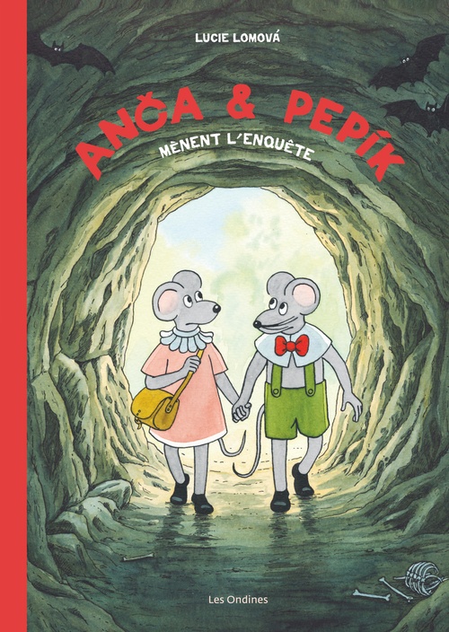 Couverture ebook de Anca et Pepik  - Tome 1 - Anca et Pepik mènent l'enquête, de Lucie Lomová