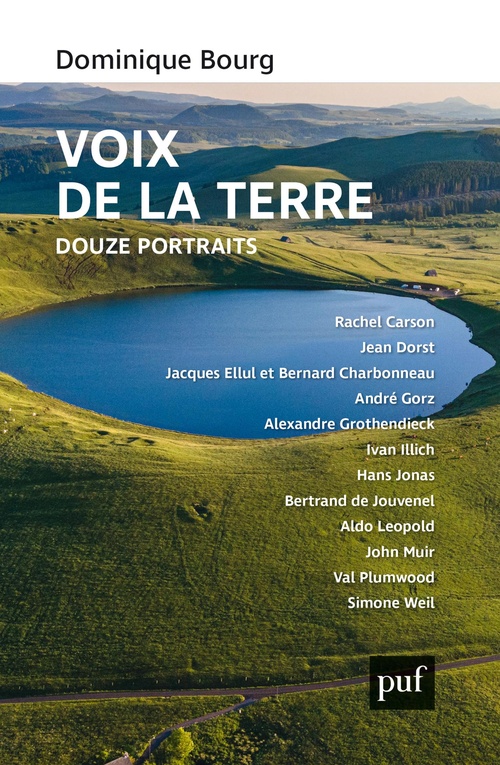 Couverture ebook de Voix de la Terre, de Dominique Bourg