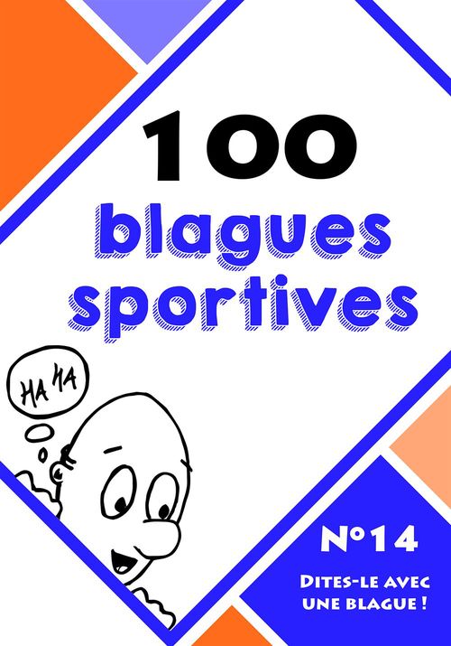 Couverture ebook de 100 blagues sportives, de Collectif