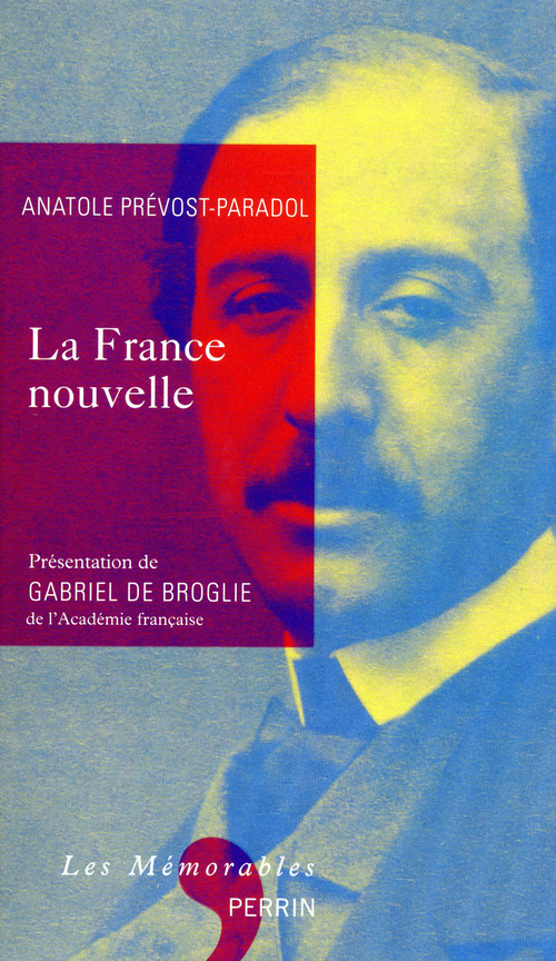ebook cover of La France nouvelle, by Anatole Prevost-paradol
