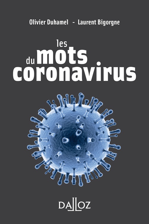 Couverture ebook de Les mots du coronavirus, de Laurent Bigorgne, Olivier Duhamel