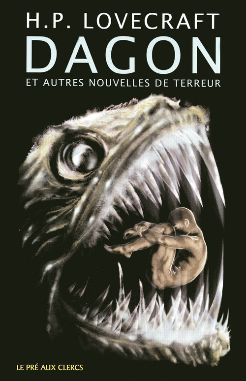 ebook cover of Dagon, by Lovecraft/Truchaud