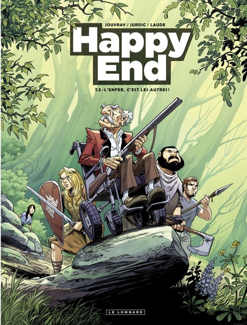 ebook cover of Happy End - Tome 2 - L'Enfer, c'est les autres !, by Olivier Jouvray