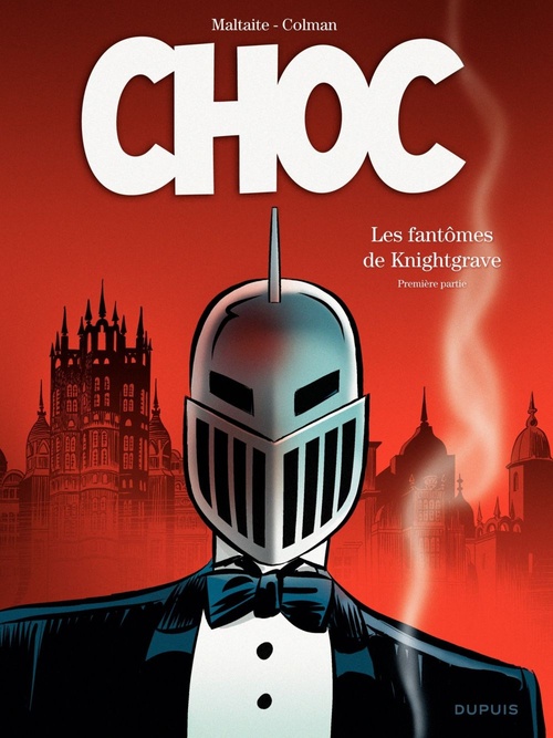 Couverture ebook de Choc - Tome 1 - Les fantômes de Knightgrave - Première partie, de Stéphane Colman, Eric Maltaite
