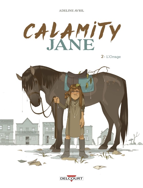 ebook cover of Calamity Jane T02 - L'Orage, by Adeline Avril
