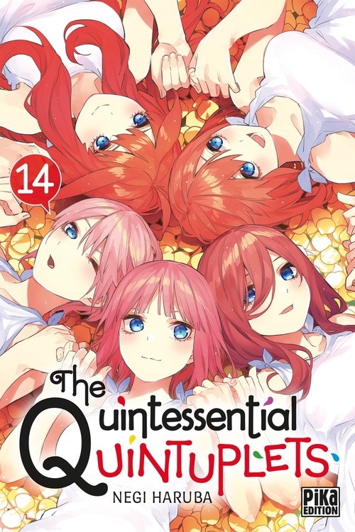 ebook cover of The Quintessential Quintuplets T14, by Negi Haruba