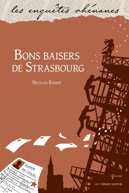 Couverture ebook de Bons baisers de Strasbourg, de Nicolas Kempf