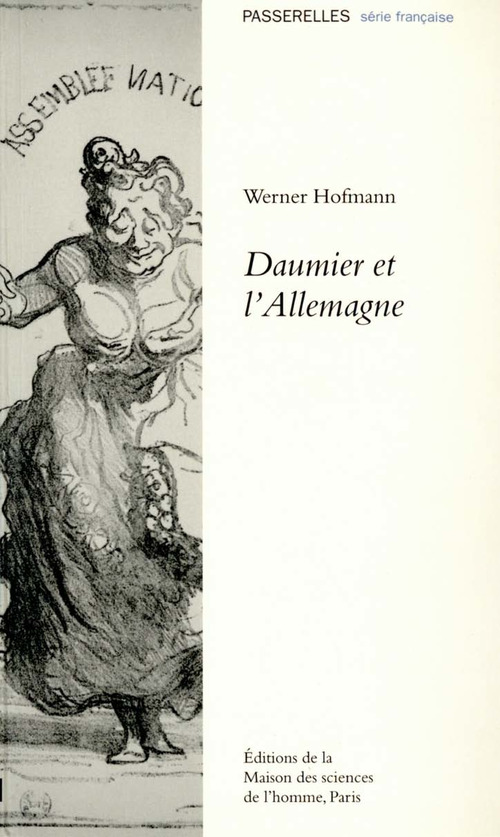 ebook cover of Daumier et l´Allemagne, by Werner Hofmann
