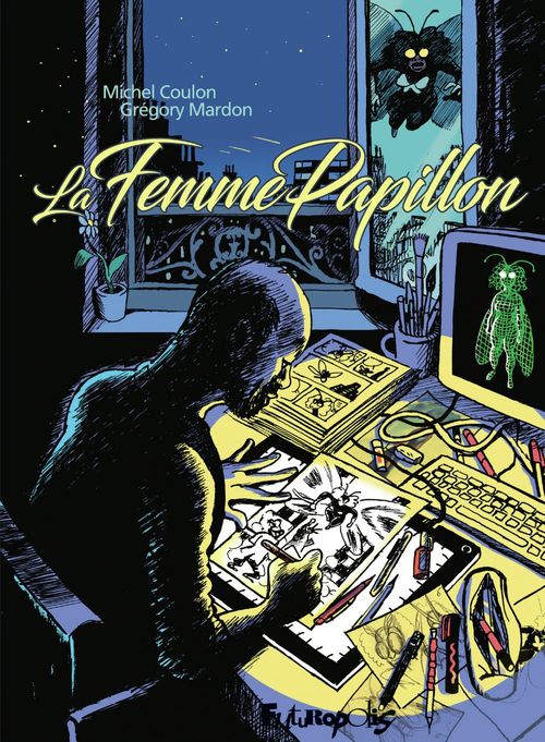 Couverture ebook de La femme papillon, de Michel Coulon, Grégory Mardon