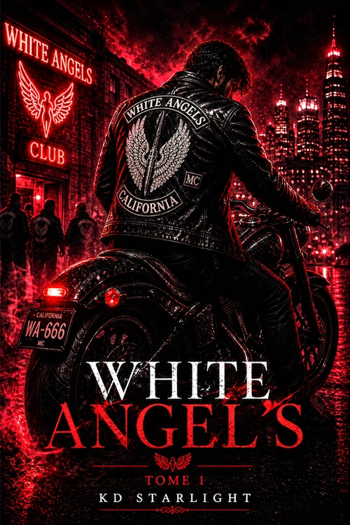 Couverture ebook de White Angel's, de K. d Starlight