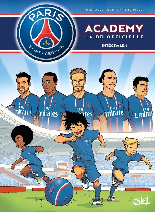 ebook cover of Paris Saint-Germain Academy - Intégrale T01 à T02, by Mathieu Mariolle