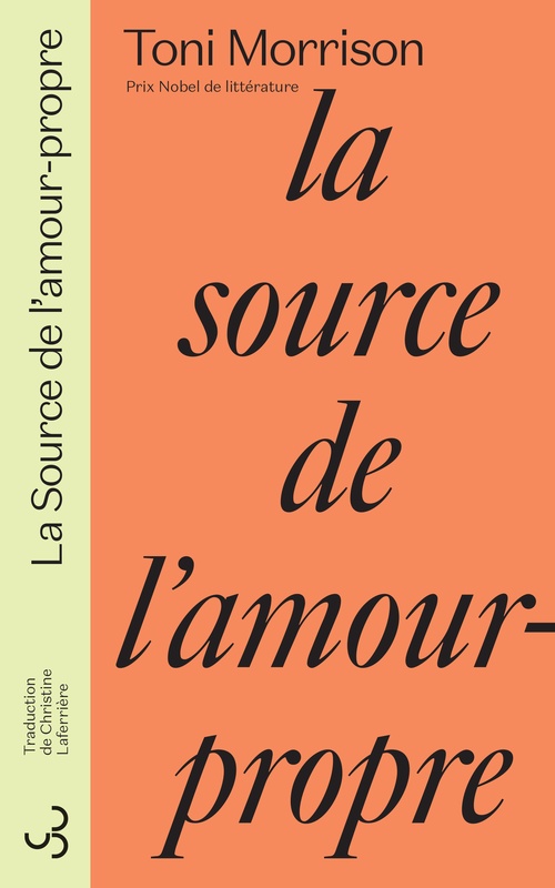 Couverture ebook de La source de l'amour-propre, de Toni Morrison