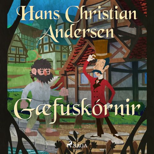 audiobook cover of Gæfuskórnir, by H.C. Andersen
