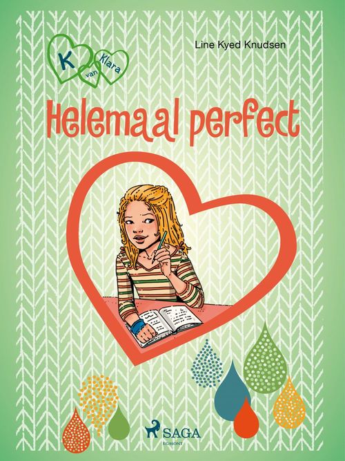 ebook cover of K van Klara 16 - Helemaal perfect, by Line Kyed Knudsen