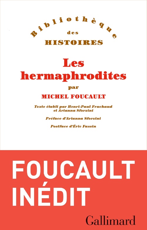 Couverture ebook de Les hermaphrodites, de Michel Foucault