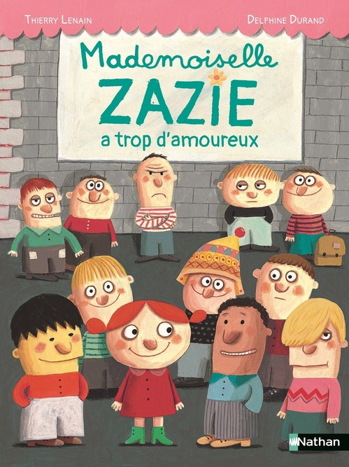 Couverture ebook de Mademoiselle Zazie a trop d'amoureux, de Thierry Lenain