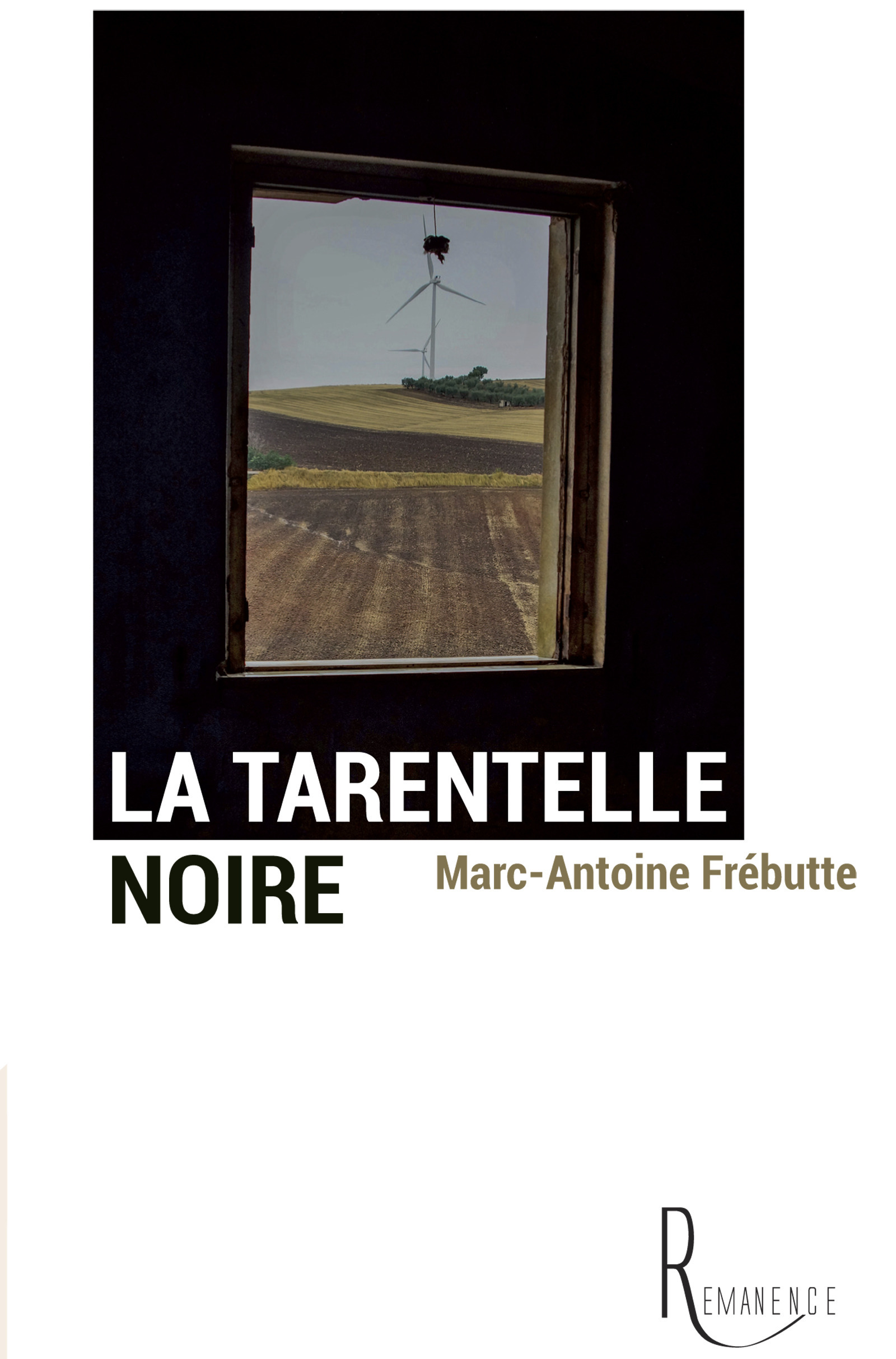 Couverture ebook de La tarentelle noire, de Marc-antoine Frébutte
