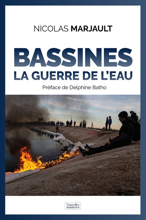 ebook cover of Bassines : La guerre de l´eau, by Nicolas Marjault
