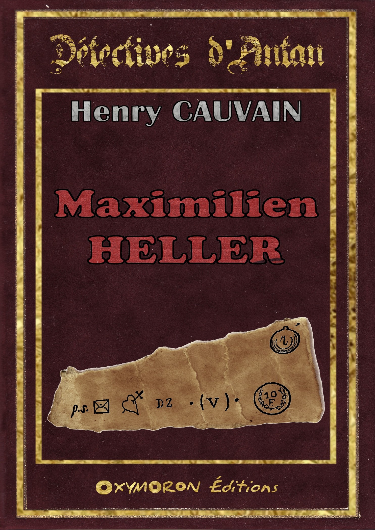 Couverture ebook de Maximilien Heller, de Henry Cauvain