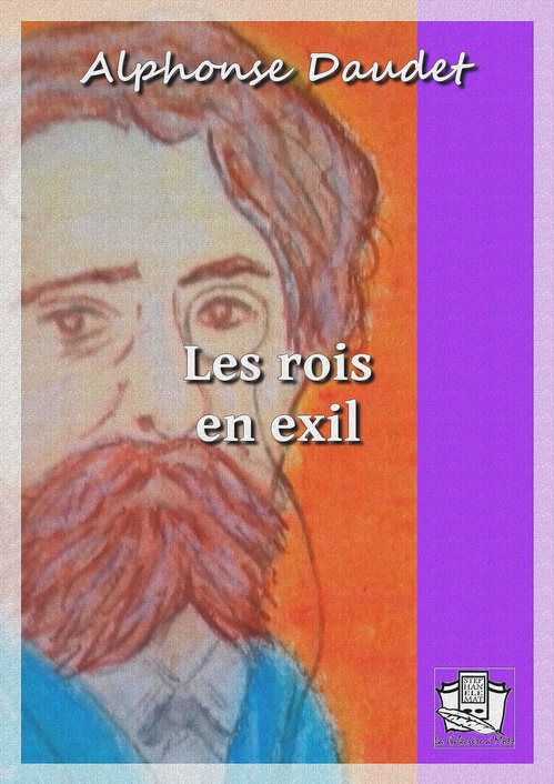 ebook cover of Les rois en exil, by Alphonse Daudet
