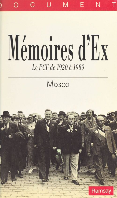 Couverture ebook de Mémoires d'ex, de Nicole Mosconi