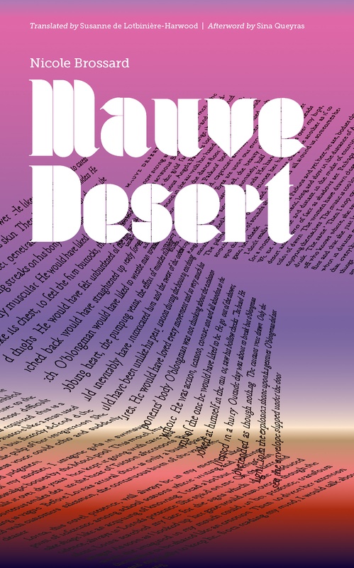 ebook cover of Mauve Desert, by Nicole Brossard