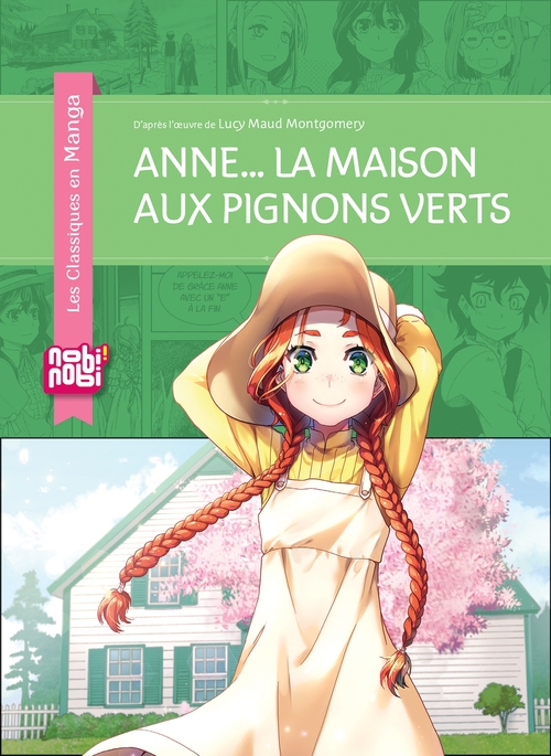 Couverture ebook de Anne... la maison aux pignons verts, de Crystal S. Chan