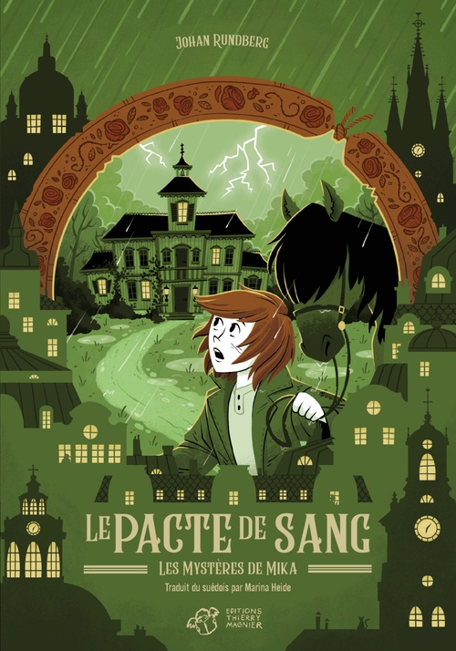 ebook cover of Le pacte de sang, by Johan Rundberg