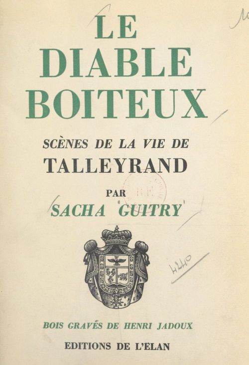 Couverture ebook de Le diable boîteux, de Sacha Guitry