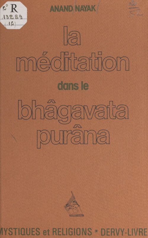 Couverture ebook de La méditation dans le Bhâgavata-Purâna, de Anand Nayak