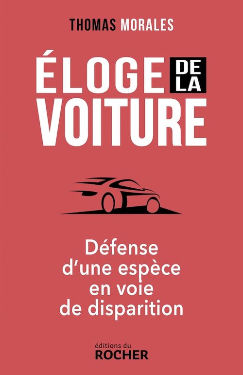 Couverture ebook de Éloge de la voiture, de Thomas Morales