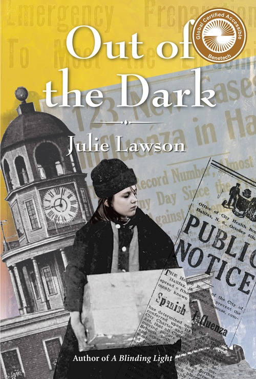 Couverture ebook de Out of the Dark, de Julie Lawson