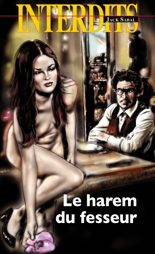 Couverture ebook de Le harem du fesseur, de Jack Sabal