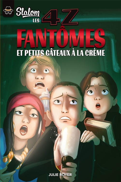 ebook cover of Fantômes et petits gâteaux à la crème, by Julie Royer
