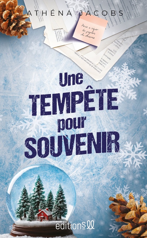Couverture ebook de Une tempête pour souvenir, de Athéna Jacob's
