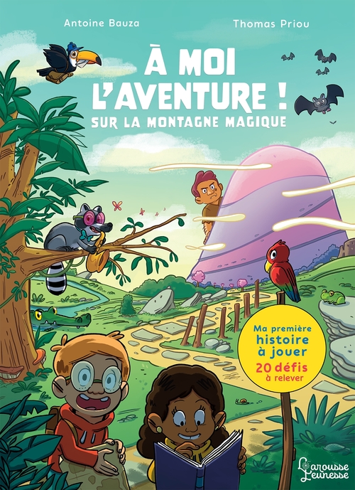Couverture ebook de A moi l'aventure ! Sur la montagne magique, de Antoine Bauza