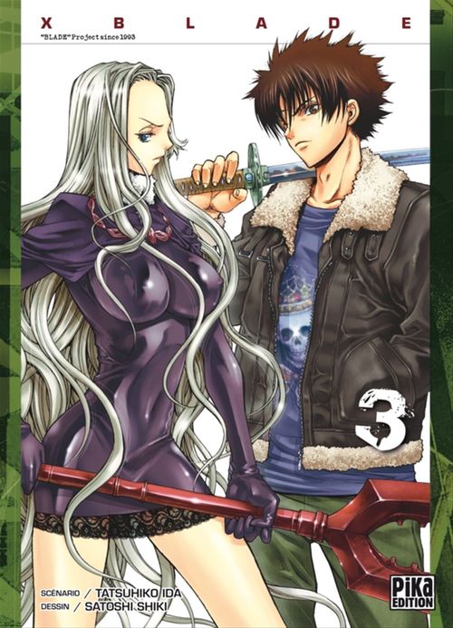 Couverture ebook de XBlade T03, de Satoshi Shiki