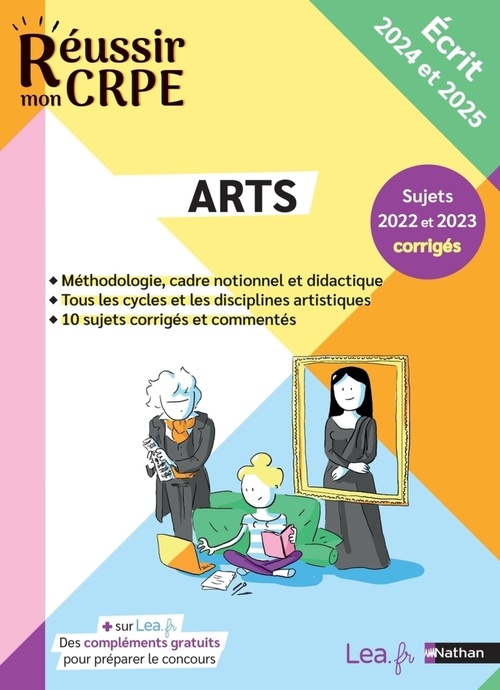 Couverture ebook de Arts - Écrit 2024 et 2025, de Philippe Hentzen, Laurent Puig, Hervé Thibon