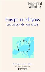 Couverture ebook de Europe et religions, de Jean-paul Willaime