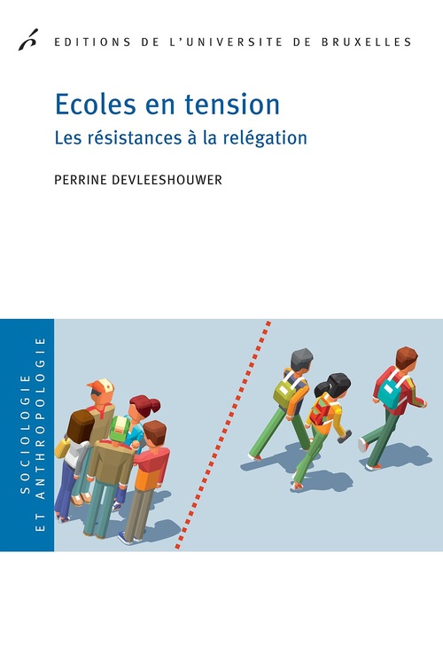 Couverture ebook de Ecoles en tension, de Perrine Devleeshouwer
