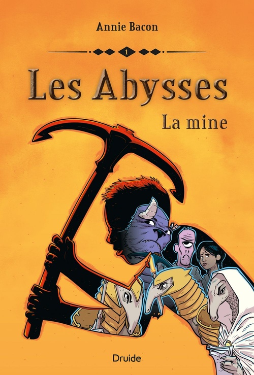 Couverture ebook de Les Abysses, tome 1 - La mine, de Annie Bacon
