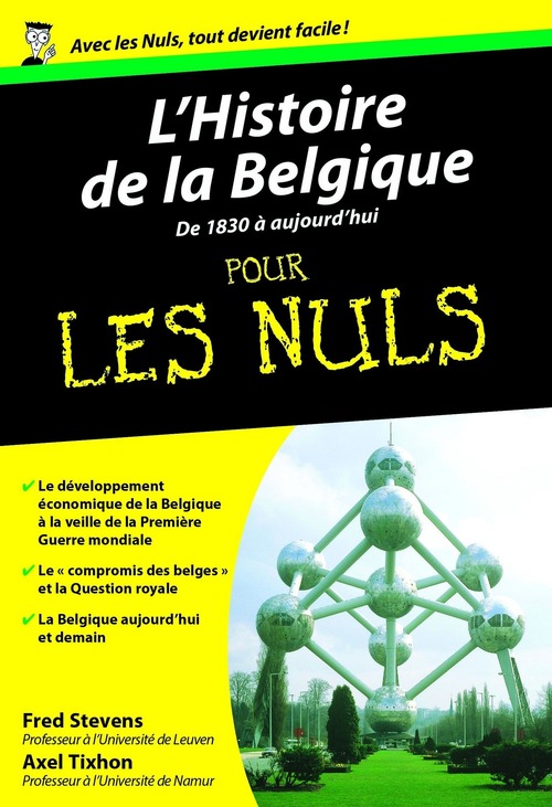 ebook cover of L'Histoire de la Belgique Pour les Nuls, by Fred Stevens