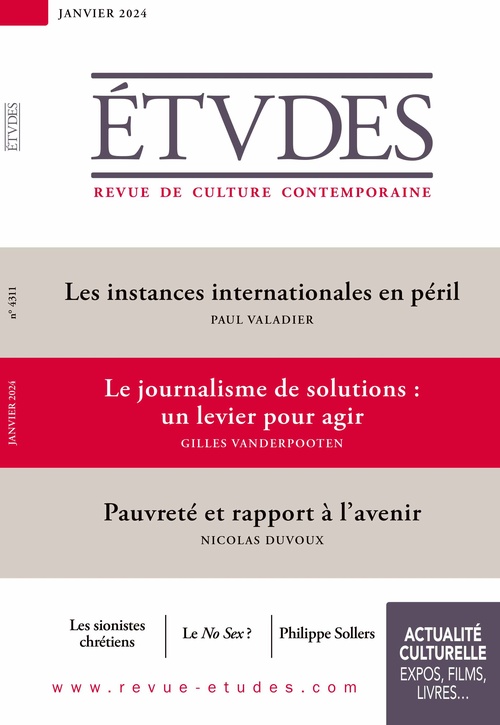 ebook cover of Revue Études : 4311 - Janvier 2024, by Collectif Auteur