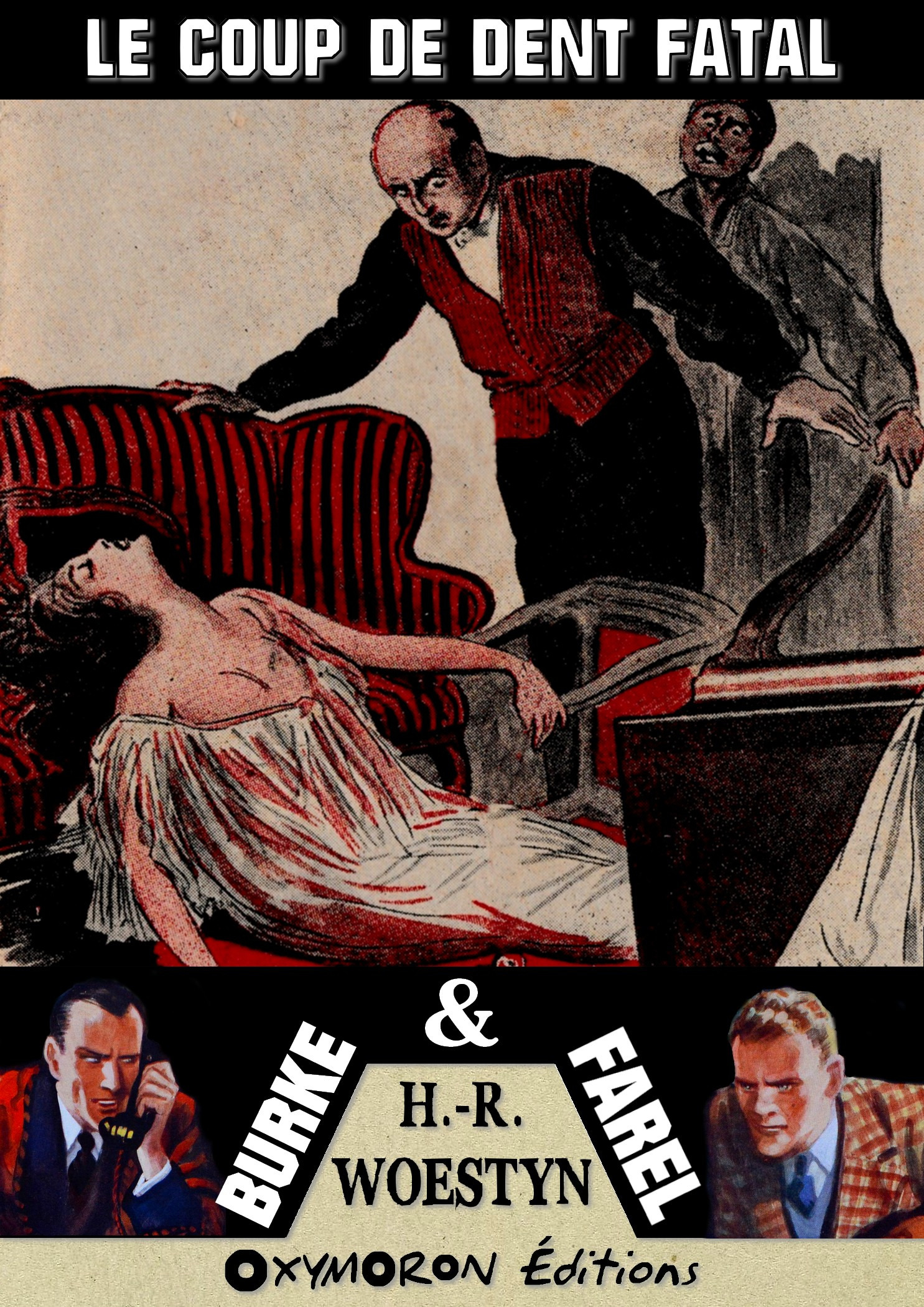 ebook cover of Le coup de dent fatal, by H.-R. Woestyn