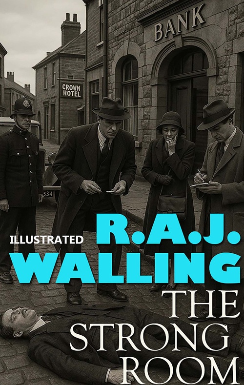 ebook cover of The Strong Room. Illustrated, by R.A.J. Walling