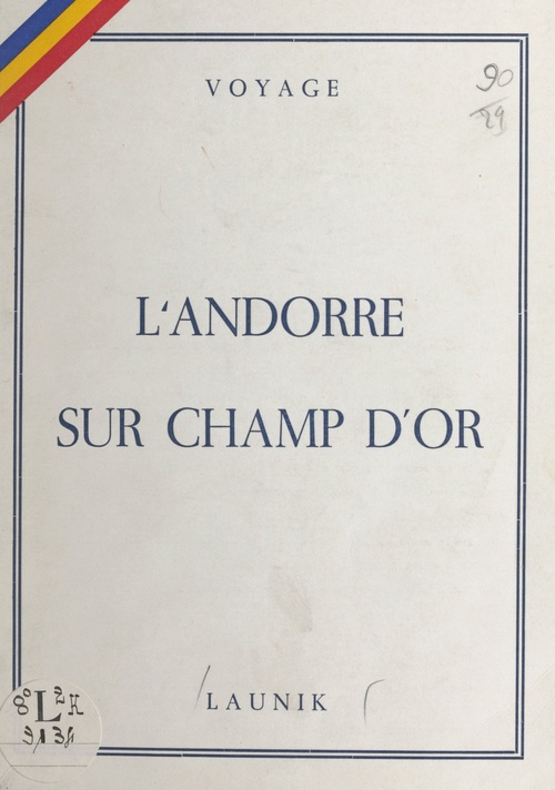 ebook cover of L'Andorre sur champ d'or (1975-1976), by Launik