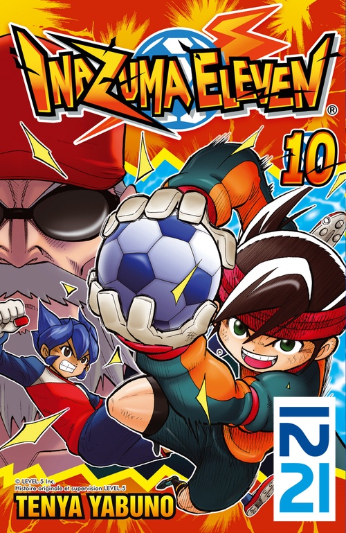 ebook cover of Inazuma Eleven - tome 10, by Tenya Yabuno