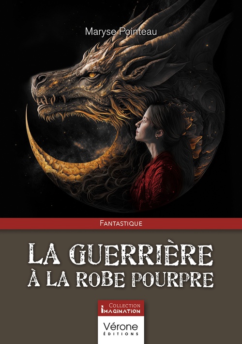 ebook cover of La guerrière à la robe pourpre, by Maryse Pointeau