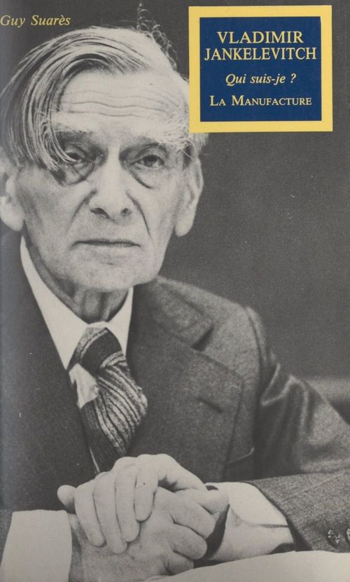 Couverture ebook de Vladimir Jankelevitch, de Guy Suares