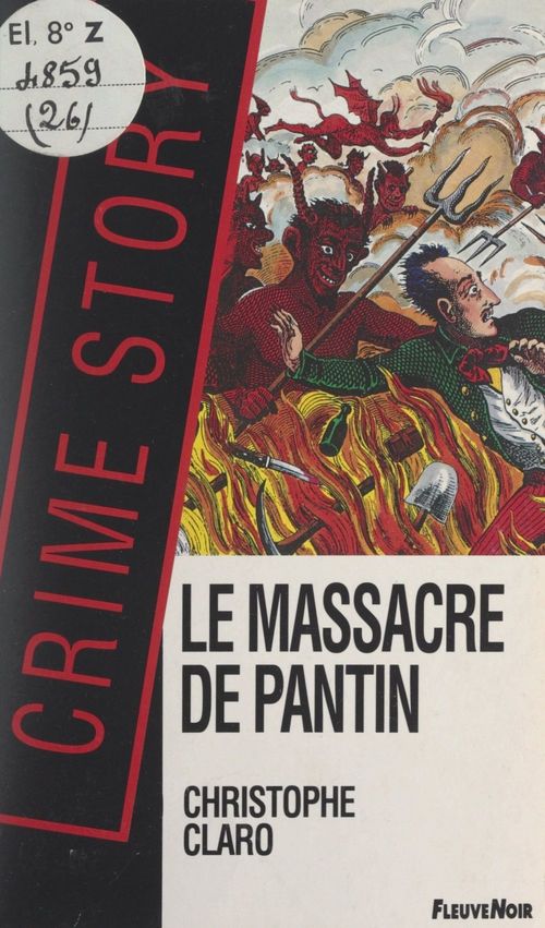 ebook cover of Le massacre de Pantin, by Christophe Claro